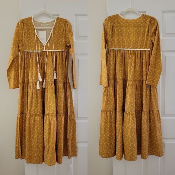 NWT Christy dawn The Paloma Dress | Biscotti Cosmos Floral XS - Picture 2 of 13